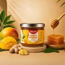 Load image into Gallery viewer, Mango Curcumin Honey Spread + Lemon Ginger Honey Spread