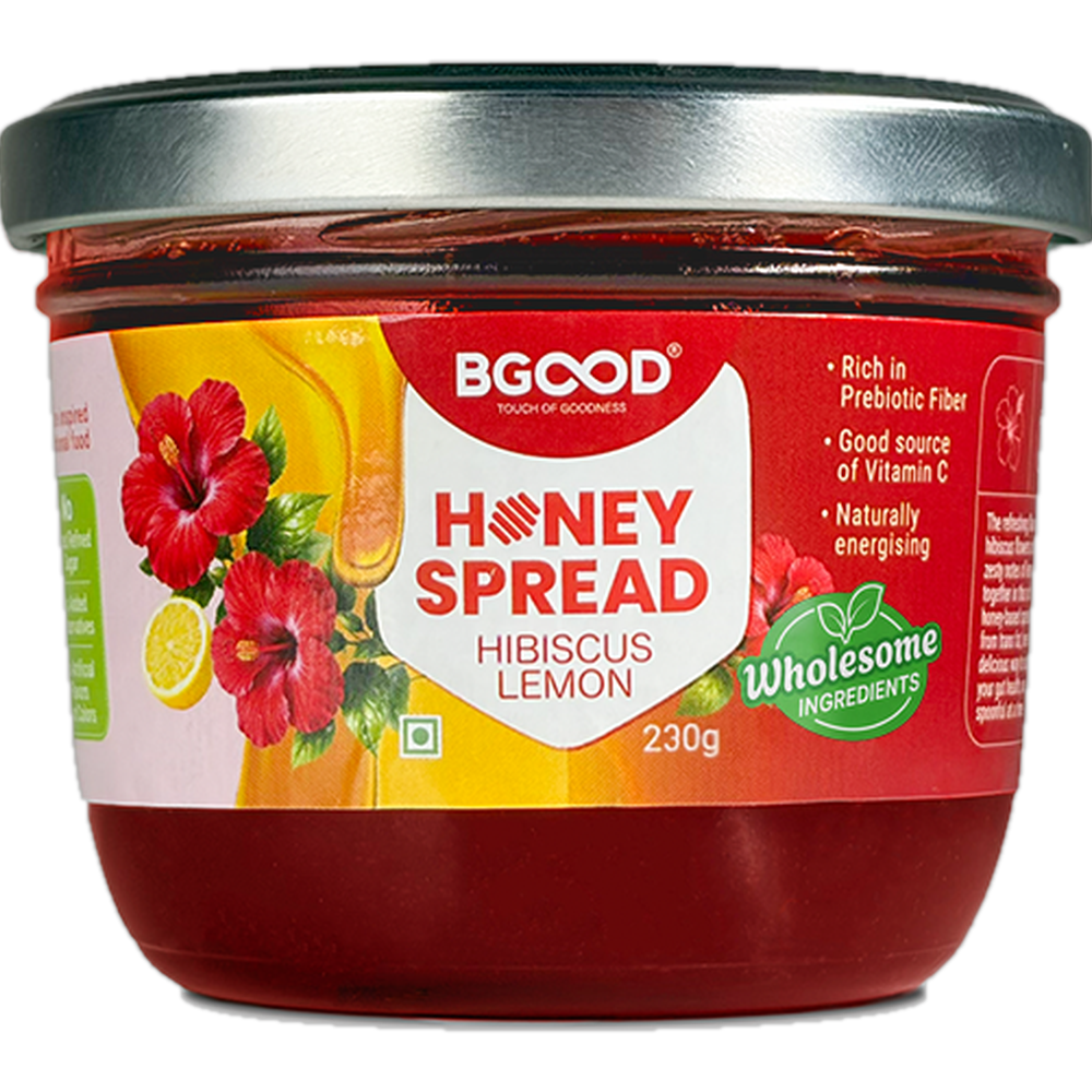 Hibiscus Lemon Honey Spread