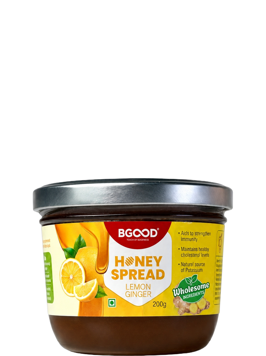 Lemon Ginger Honey Spread