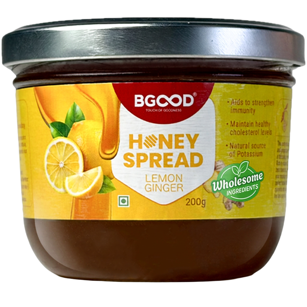 Lemon Ginger Honey Spread